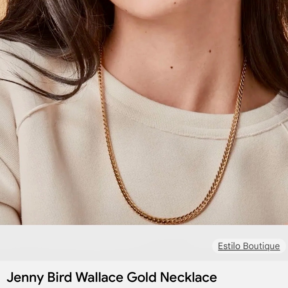 Jenny Bird 20” Cuban chain necklace